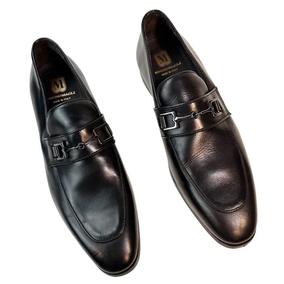Bruno Magli Men\'s Black Jaguar Leather Loafer Color: Black Size:11 Made in Italy Amazon.com | Magli by Bruno Magli Men main image 3